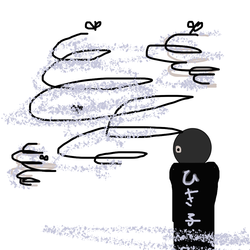 虫トルネードのイラスト